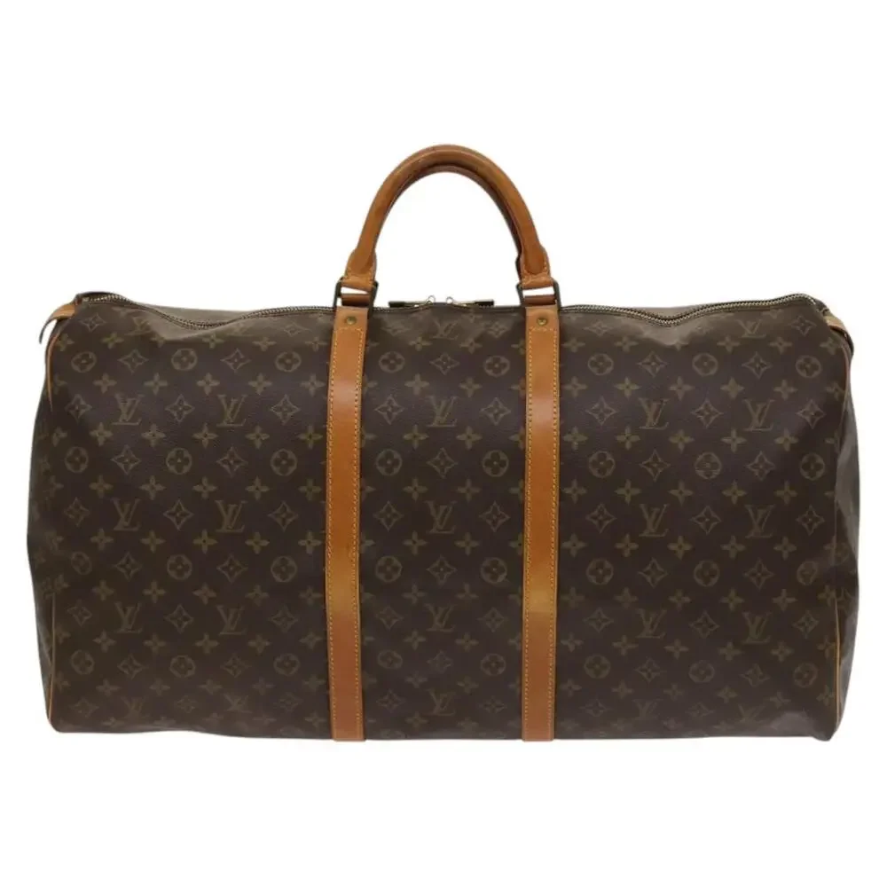 LOUIS VUITTON Monogram Keepall 60 Boston Bag M41422